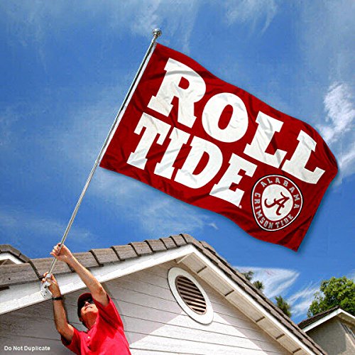 College Flags & Banners Co. Alabama Crimson Tide ROLL Tide Double Sided Flag