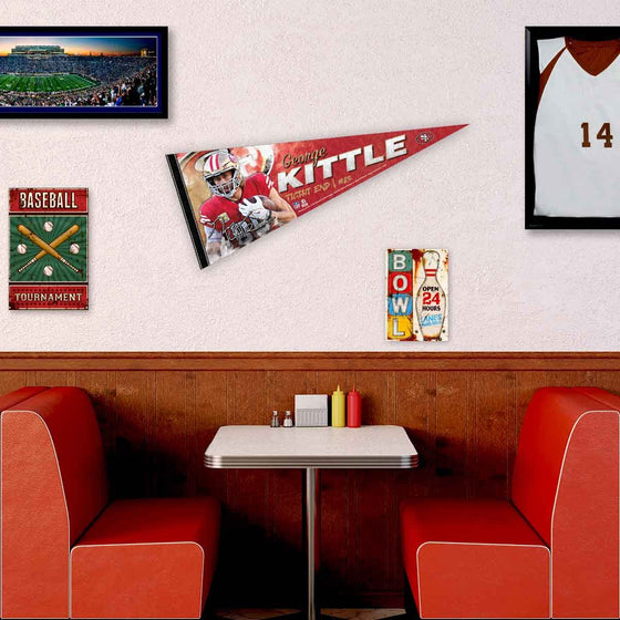 WinCraft San Francisco 49ers Kittle Pennant Banner Flag