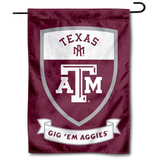 College Flags & Banners Co. Texas A&M Aggies Shield Garden Flag