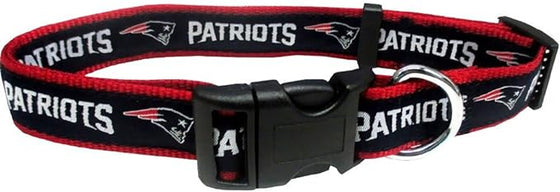 NFL New England Patriots Dog Collars Pets First