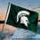 College Flags & Banners Co. Michigan State Spartans Small 2x3 Foot Flag