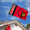 College Flags & Banners Co. Louisville Cardinals Panel Flag with Pole and Bracket Complete Set