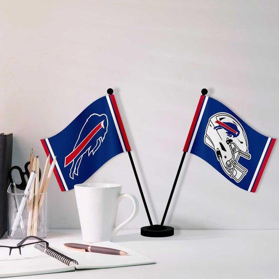 WinCraft Buffalo Bills Desk and Table Top Flags