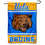 UCLA Bruins Garden Flag and USA Flag Stand Pole Holder Set