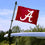 Alabama Crimson Tide Golf Cart Flag Pole and Holder Mounting Bracket