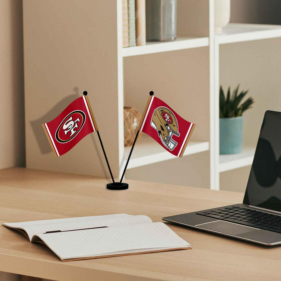 WinCraft San Francisco 49ers Desk and Table Top Flags