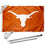 College Flags & Banners Co. Texas Longhorns Bevo Flag with Pole and Bracket Kit