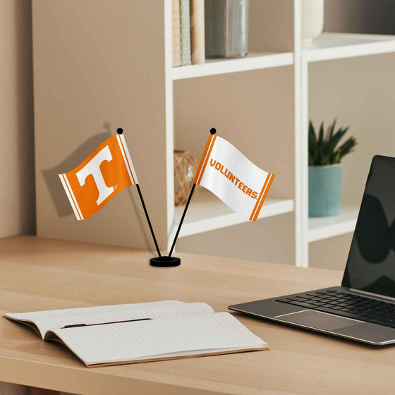 WinCraft Tennessee Volunteers Desk and Table Top Flags