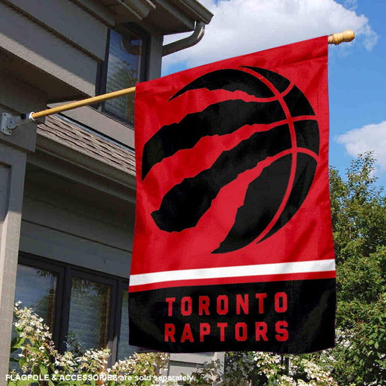 WinCraft Toronto Raptors Double Sided House Banner Flag