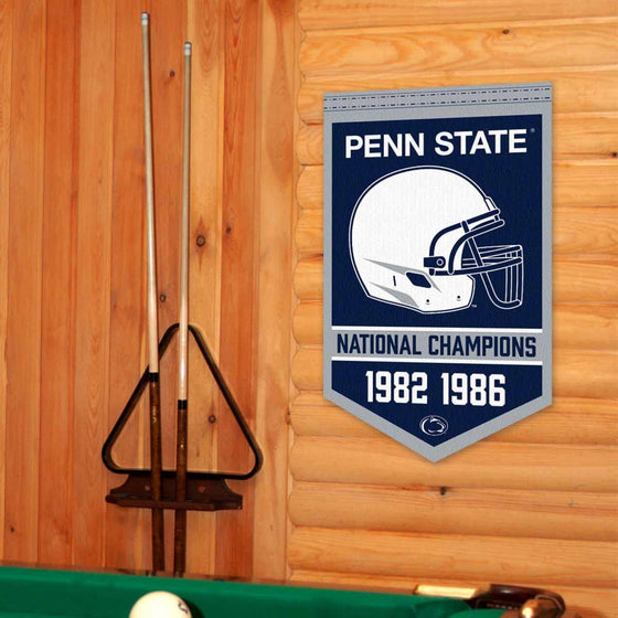 Penn State Nittany Lions Football National Champions Banner