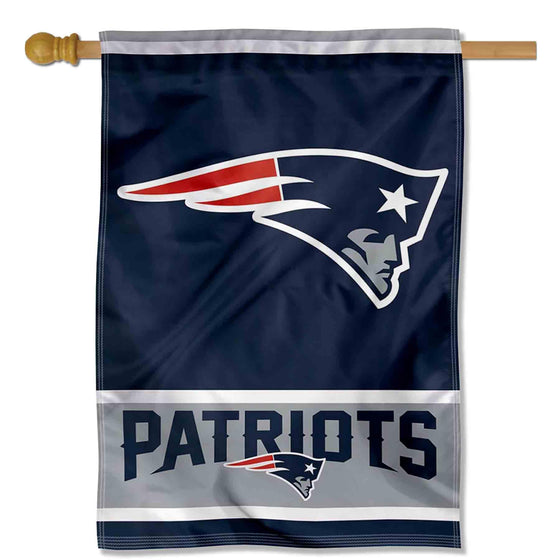 WinCraft New England Patriots Primary Logo House Banner Flag