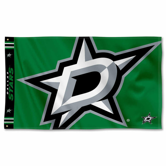 WinCraft Dallas Stars Printed Header 3x5 Premium Banner Flag