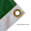 College Flags & Banners Co. Michigan State Spartans Spartan Head Flag with Pole and Bracket Complete Set