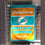 WinCraft Miami Dolphins 2 Time Super Bowl Champions Double Sided Garden Flag