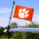 Clemson Tigers Golf Cart Flag Pole and Holder Mounting Bracket