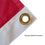 Alabama Crimson Tide Circle A Flag with Pole and Bracket Kit