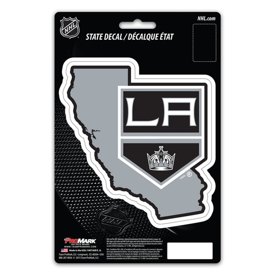 Los Angeles Kings Team State Shape Decal Sticker