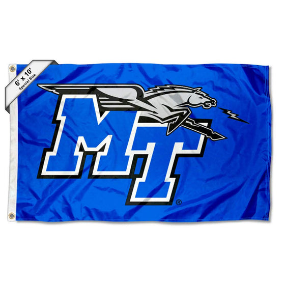 College Flags & Banners Co. Middle Tennessee Blue Raiders 6x10 Feet Flag