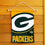 WinCraft Green Bay Packers Large Logo Double Sided Garden Banner Flag