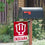 Indiana Hoosiers Garden Flag and Mailbox Post Pole Mount Holder Set