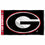 College Flags & Banners Co. Georgia Bulldogs Printed Header 3x5 Foot Banner Flag