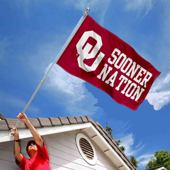 College Flags & Banners Co. Oklahoma Sooners Sooner Nation Banner and Tapestry Wall Tack Pads