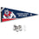 College Flags & Banners Co. Fresno State Bulldogs Pennant Flag and Wall Tack Mount Pads