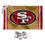 San Francisco 49ers Gold Banner and Tapestry Wall Tack Pads