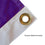 College Flags & Banners Co. Louisiana State LSU Tigers Tiger Eyes Flag with Pole and Bracket Kit