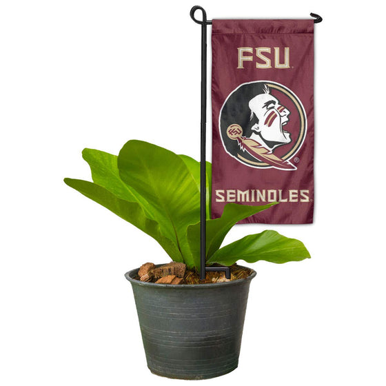 College Flags & Banners Co. Florida State Seminoles Mini Garden and Flower Pot Flag Topper