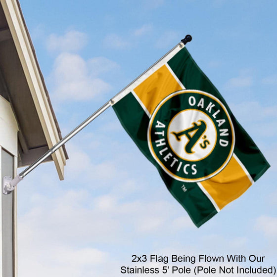 WinCraft Oakland Athletics 2x3 Foot Small Flag