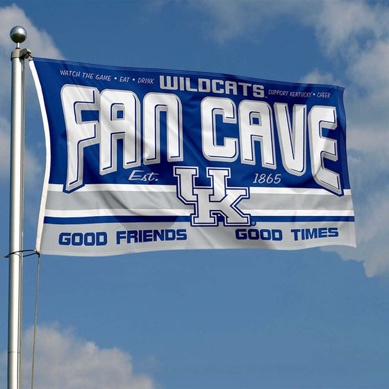 Kentucky Wildcats Fan Man Cave Banner Flag