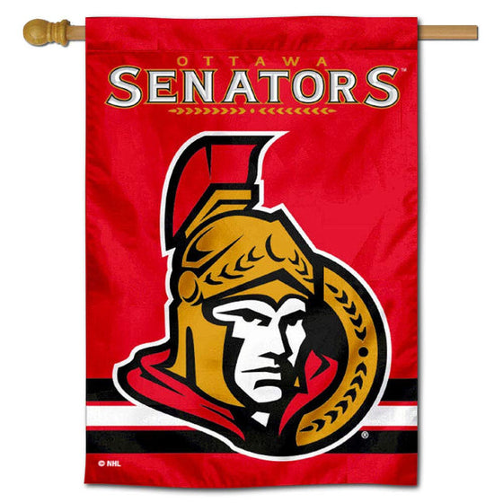 WinCraft Ottawa Senators Double Sided Banner House Flag