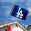 WinCraft Los Angeles Dodgers Flag Pole and Bracket Set