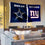 WinCraft Dallas and New York Giants House Divided Flag Rivalry Banner