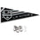 Los Angeles Kings Pennant Flag and Wall Tack Pads Mounts