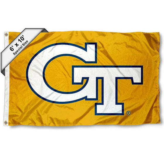 College Flags & Banners Co. Georgia Tech Yellow Jackets 6x10 Feet Flag