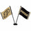 WinCraft Purdue Boilermakers Desk and Table Top Flags