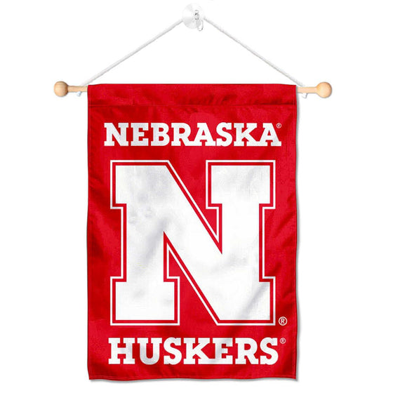 Nebraska Cornhuskers Banner for Windows Doors and Walls