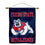 College Flags & Banners Co. Fresno State Bulldogs Double Sided House Flag and Wood Banner Pole Set