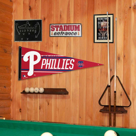 Philadelphia Phillies Pennant Banner and Wall Tack Pads