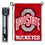 College Flags & Banners Co. Ohio State Buckeyes Garden Flag with Stand Holder