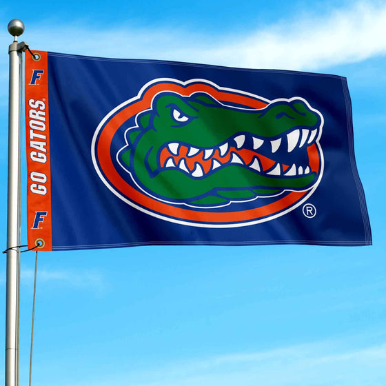 College Flags & Banners Co. Florida Gators Printed Header 3x5 Foot Banner Flag