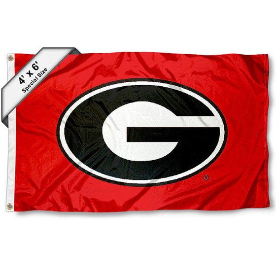 College Flags & Banners Co. Georgia Bulldogs 4 ft x 6 ft Flag