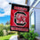 College Flags & Banners Co. South Carolina Gamecocks Banner Flag with Flag Pole Set