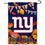 WinCraft New York Giants Fall Leaves Decorative Football Garden Flag Double Sided Banner