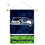 Seattle Seahawks Banner Window Wall Hanging Flag with Suction Cup