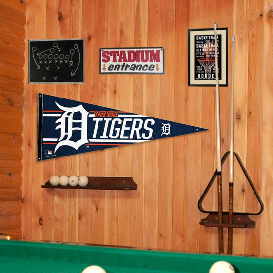 Detroit Tigers Pennant Banner and Wall Tack Pads