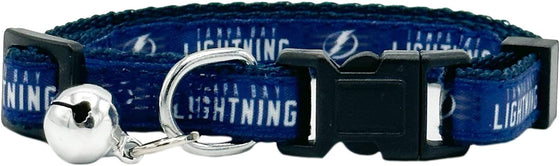 Tampa Bay Lightning Satin Cat Collar