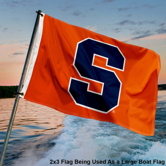 College Flags & Banners Co. Syracuse Orange Small 2x3 Foot Flag